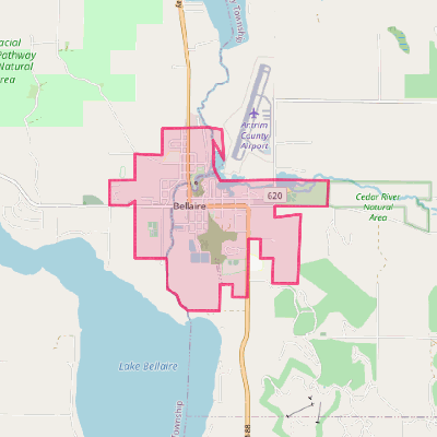 Map of Bellaire