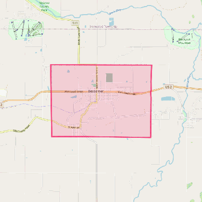 Map of Bessemer