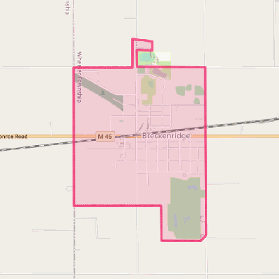 Map of Breckenridge