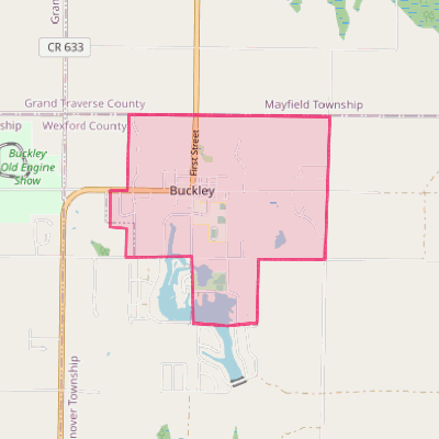 Map of Buckley