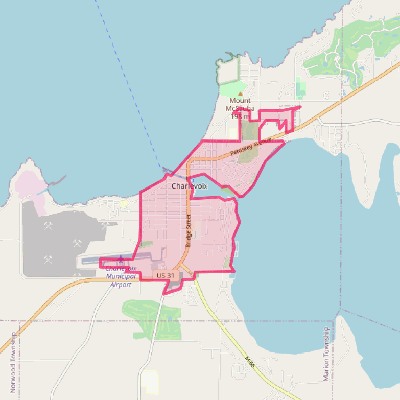 Map of Charlevoix