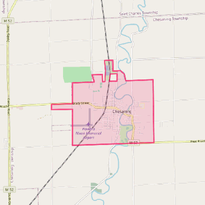 Map of Chesaning