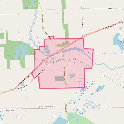 Map of Concord