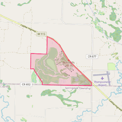 Map of Crystal Mountain