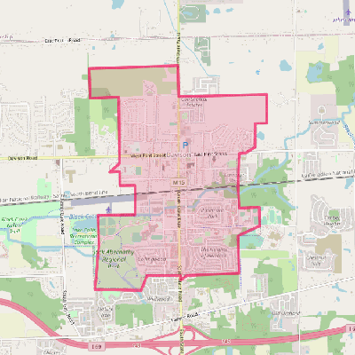 Map of Davison