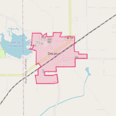 Map of Decatur