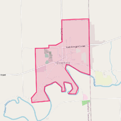 Map of Deerfield