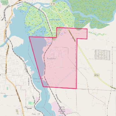 Map of Eastlake