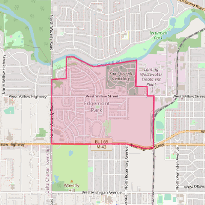 Map of Edgemont Park