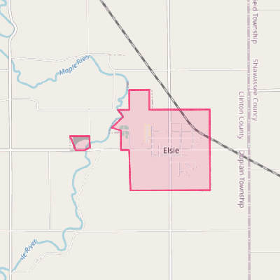 Map of Elsie