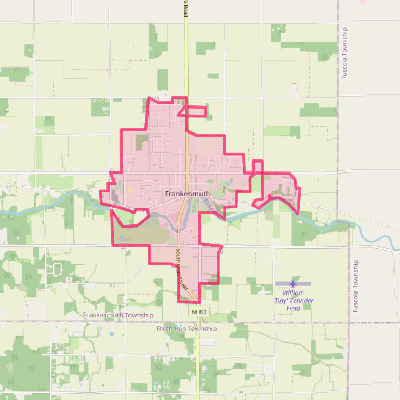 Map of Frankenmuth