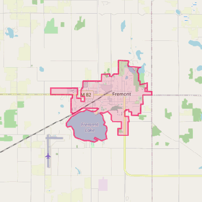 Map of Fremont