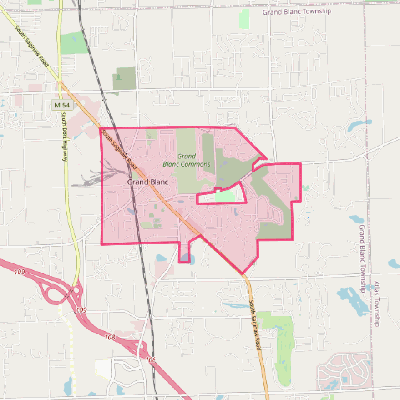 Map of Grand Blanc