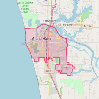 Map of Grand Haven