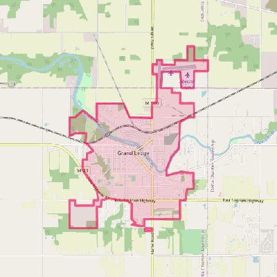 Map of Grand Ledge