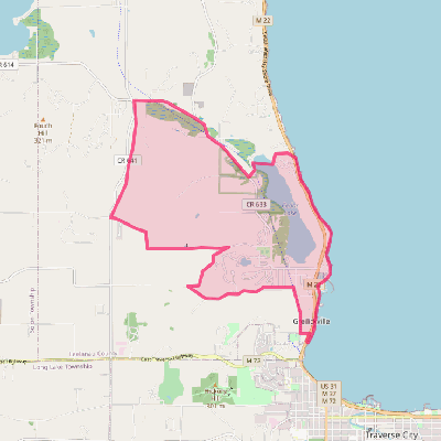 Map of Greilickville