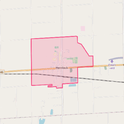 Map of Hemlock