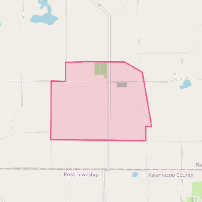 Map of Hickory Corners