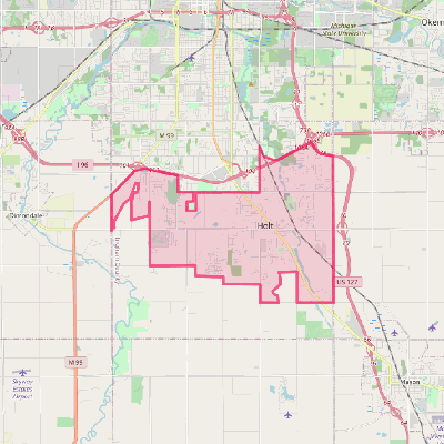 Map of Holt