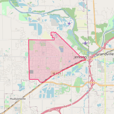 Map of Jenison