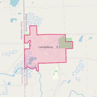 Map of Laingsburg