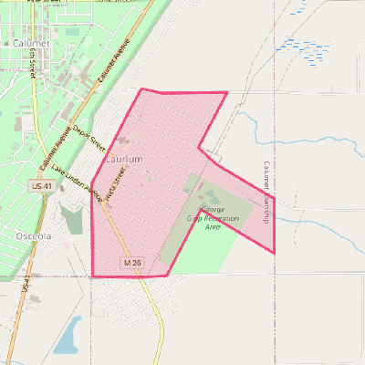 Map of Laurium