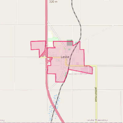 Map of Leslie