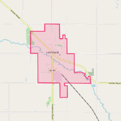 Map of Litchfield