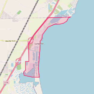 Map of Luna Pier