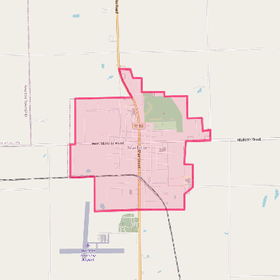 Map of Marlette