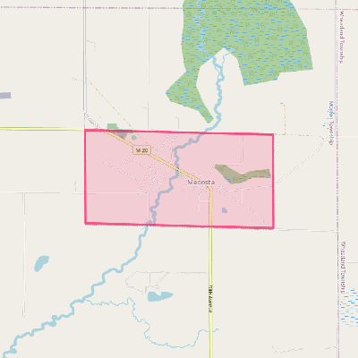 Map of Mecosta