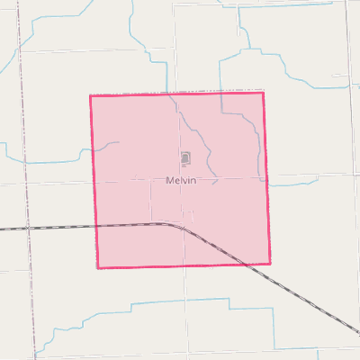 Map of Melvin