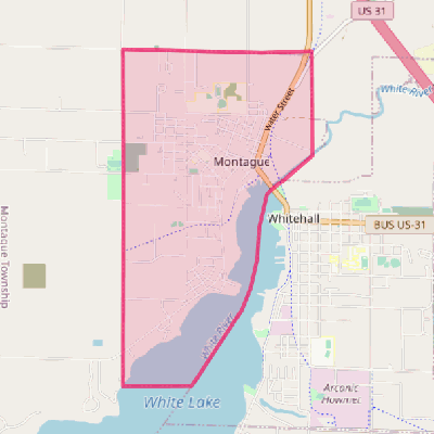 Map of Montague