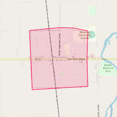 Map of Montrose