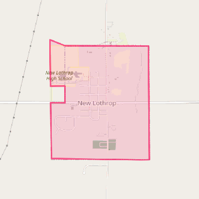 Map of New Lothrop