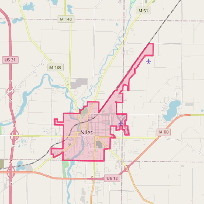 Map of Niles