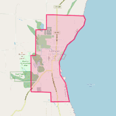 Map of Northport