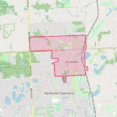 Map of Northville