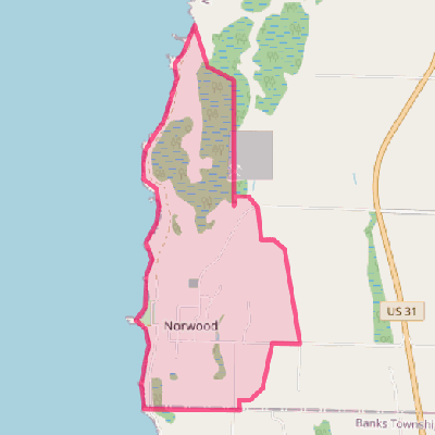 Map of Norwood