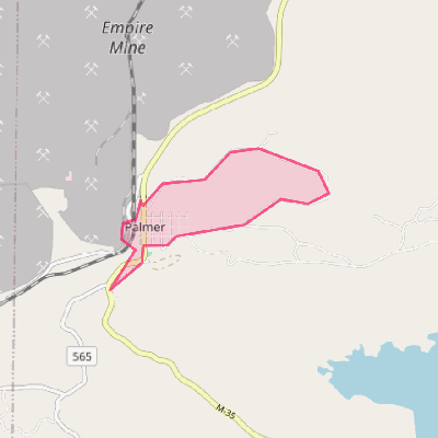 Map of Palmer