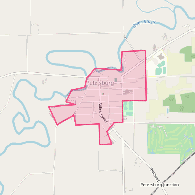 Map of Petersburg