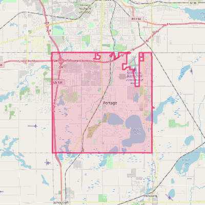 Map of Portage