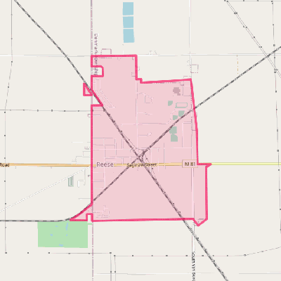 Map of Reese