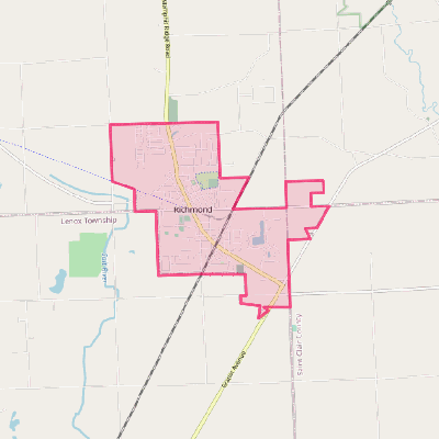 Map of Richmond