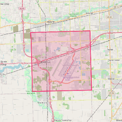 Map of Romulus