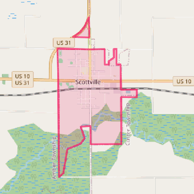 Map of Scottville