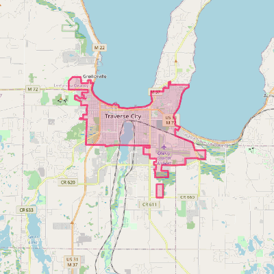 Map of Traverse City