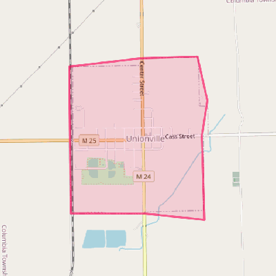 Map of Unionville