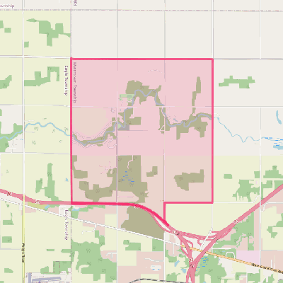 Map of Wacousta