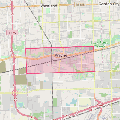 Map of Wayne